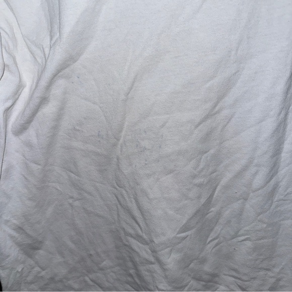 H&M good vibes tee graphic t-shirt crewneck short sleeve mirrorball smiley face - Picture 8 of 10